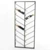 Shop RETIF Presentoir Mural Double Pour Presentation Vin L70Xp6Xh160Cm