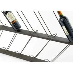 Shop RETIF Presentoir Mural Double Pour Presentation Vin L70Xp6Xh160Cm