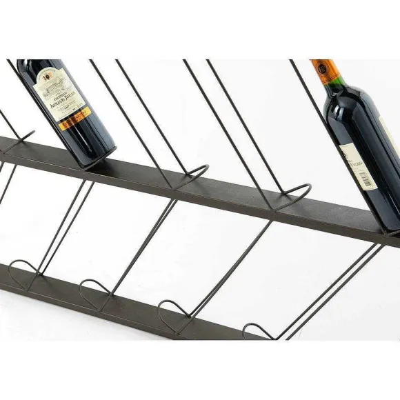 Shop RETIF Presentoir Mural Double Pour Presentation Vin L70Xp6Xh160Cm