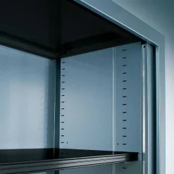 Clearance RETIF R Hausse Armoire Aluminium Rideaux Merisier