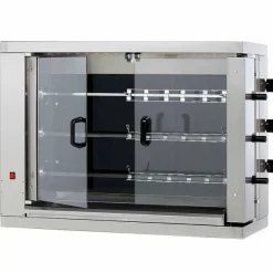 Clearance RETIF R Tissoire Poulet Vitroc Ramique 3 Broches Pour 18 Poulets - 14,4 Kw