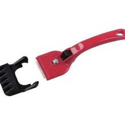 Hot RETIF Racloir Rouge Pour Plaque Vitroc Ramique Fackelmann