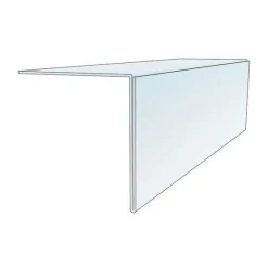 Online RETIF Rail Porte- Tiquette Antireflet Coller-Dimension : 1000X27 Mm-Lot De 20 Pi Ces
