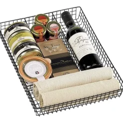 Discount RETIF Range-Couverts M Tal Rectangle Noir D Cor Couverts 33X26X4.5Cm Par 12