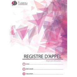 Fashion RETIF Registre Appel Journalier Non D Coup Couverture 180 G A4 Couleurs Assorties