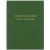 Store RETIF Registre Mandat Gestion Immobiliere 32X25 Cm 200 Pages Vert