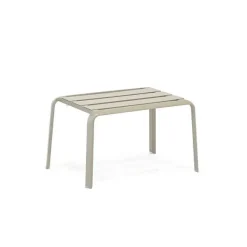 Outlet RETIF Repose-Pieds/Ottoman D'Ext Rieur Spring En Aluminium Couleur Gris Pierre