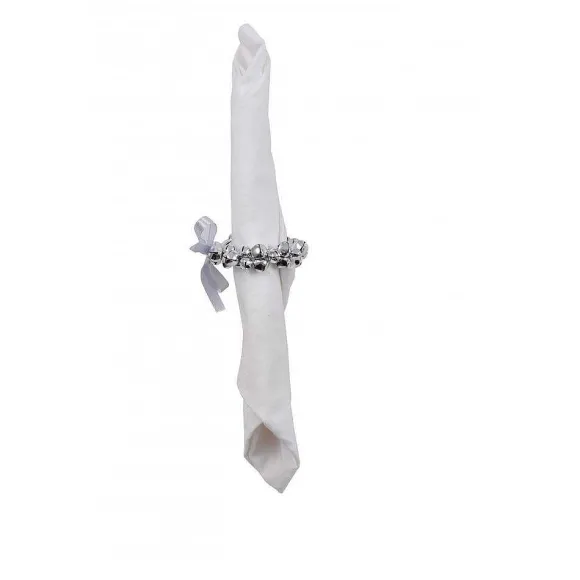 Best Sale RETIF Ronds De Serviettes Clochette Argent Lot De 4