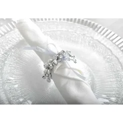 Best Sale RETIF Ronds De Serviettes Clochette Argent Lot De 4