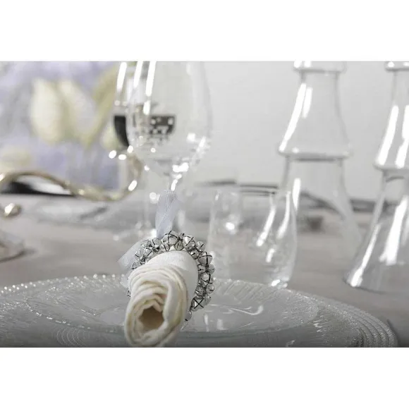 Best Sale RETIF Ronds De Serviettes Clochette Argent Lot De 4