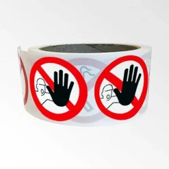 Store RETIF Rouleau Mini Picto D'Interdiction Double-Face 'Interdiction D'Entrer' 25Mm