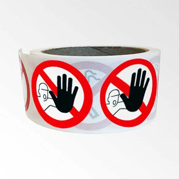 Store RETIF Rouleau Mini Picto D'Interdiction Double-Face 'Interdiction D'Entrer' 25Mm