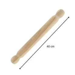 Shop RETIF Rouleau P Tisserie Monobloc En Bois Fackelmann Wood Edition