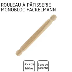 Shop RETIF Rouleau P Tisserie Monobloc En Bois Fackelmann Wood Edition