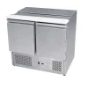 Shop RETIF Saladette R Frig R E Sur Roues Avec Couvercle Inox 2 Portes Moteur En Dessous