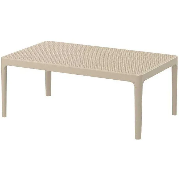 New RETIF Salon D'Ext Rieur Pacific En R Sine Et Batyline - Taupe