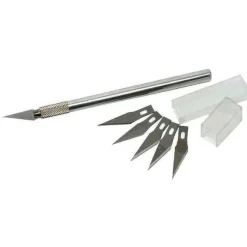 New RETIF Scalpel L: 150Mm 5 Lames De Rechange