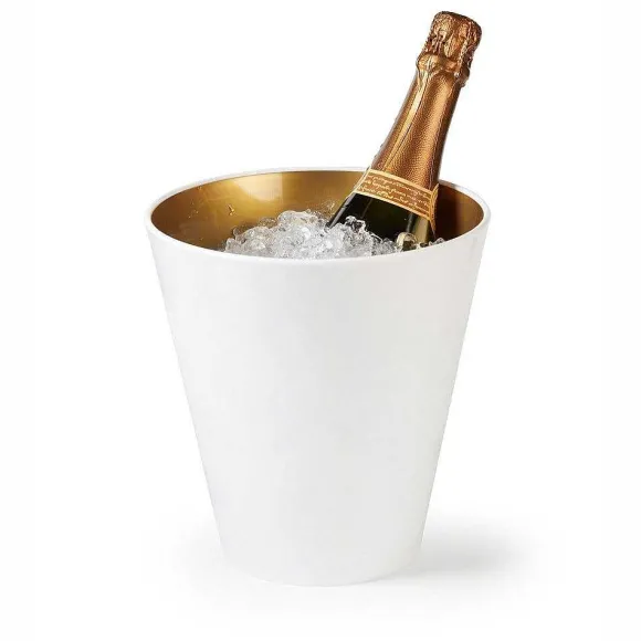 Discount RETIF Seau Champagne Bicolore Blanc Et Or 19Cm