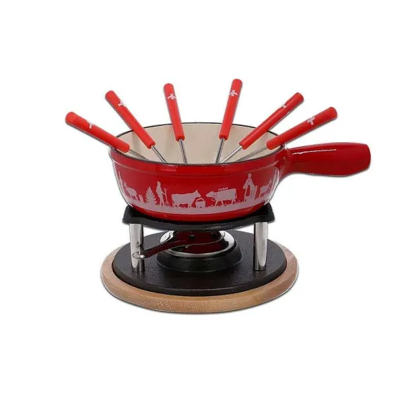 Cheap RETIF Service Fondue Au Fromage 6 Personnes Rotel Swiss Tradition