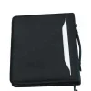 Cheap RETIF Serviette Classeur 4 Anneaux 'Arezzo' A4 Mati Re Synth Tique Noir