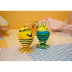Store RETIF Set 12 Coquetiers Jaunes Et Verts