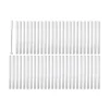 Sale RETIF Set 50 Pailles Droites En Verre Blanc Avec Goupillon 15Cm