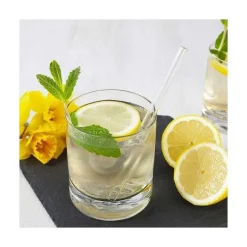 Sale RETIF Set 50 Pailles Droites En Verre Blanc Avec Goupillon 15Cm
