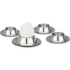 Outlet RETIF Set De 4 Coquetiers Inox