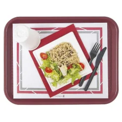 New RETIF Set De Table En Papier Blanc Pour Plateau Fast Food 28X35Cm Par 2000