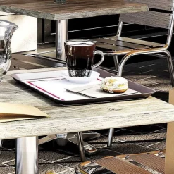 New RETIF Set De Table En Papier Blanc Pour Plateau Fast Food 28X35Cm Par 2000