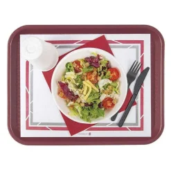 Best RETIF Set De Table En Papier Blanc Pour Plateau Fast Food 25X31Cm Par 2000