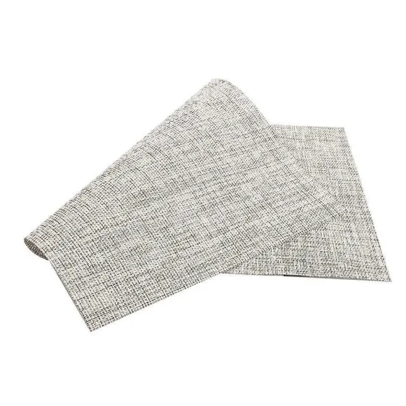 Best RETIF Set De Table R Utilisable En Pvc Graphite Gris 45X30Cm - Par 12