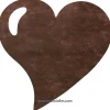 Best RETIF Sets De Table Coeurx50 Chocolat Tissu Non Tiss Uni 38Cm