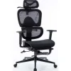 Store RETIF Si Ge De Bureau Ergonomique En Filet Noir Union