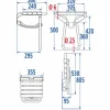 Shop RETIF Si Ge De Douche Escamotable - Blanc