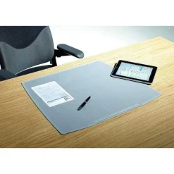 Outlet RETIF Sous-Main Artwork Trapeze Avec Couverture Transparente 650X520Mm Gris