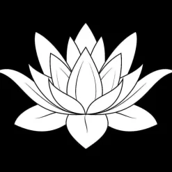 Online RETIF Sticker Fleur De Lotus Blanche
