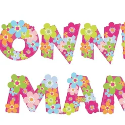 Shop RETIF Sticker Texte En Fleurs Bonne F Te Maman 35 X 100 Cm