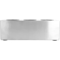 Best Sale RETIF Support 3 Flacons Sauces 240/360Ml 23X8,5X8Cm Inox