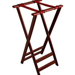 Outlet RETIF Support Plateau Pliable 82Cm Bois