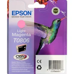 Sale RETIF T0806 Cartouche D'Encre D'Origine Claria Magenta Clair Pour R265 R360 Rx560