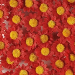 Online RETIF T Tes De Marguerite Artificielles Rougex36 En Sachet 3Cm Rouge