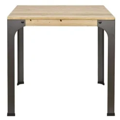 Shop RETIF Table Bar Ou Salle Manger Bristol. Style Industriel Vintage 70X70X75 Cm.