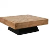 Hot RETIF Table Basse Carr E En Pin Recycl 100X100X36