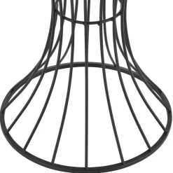 Best Sale RETIF Table Basse De Salon Sablier Rangement M Tal Et Mdf 37,5Cm Noir