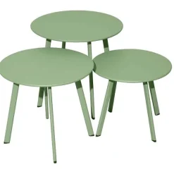 Outlet RETIF Table Basse De Terrasse En Acier Massai 50Cm