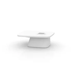 Outlet RETIF Table Basse Noma Blanc Poly Thyl Ne 100X118X44Cm