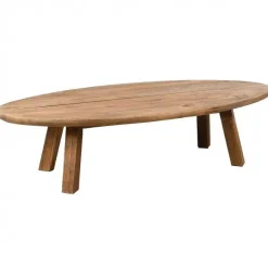 Flash Sale RETIF Table Basse Ovale En Pin Recycl 140X60X36