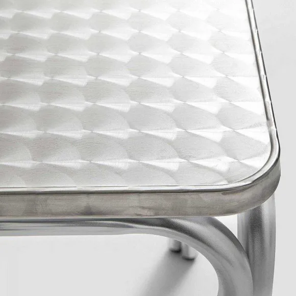 Best Sale RETIF Table Carr E 4 Pieds Alu Notting Hill 70X70X70 Cm