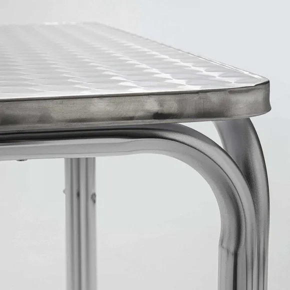 Best Sale RETIF Table Carr E 4 Pieds Alu Notting Hill 70X70X70 Cm